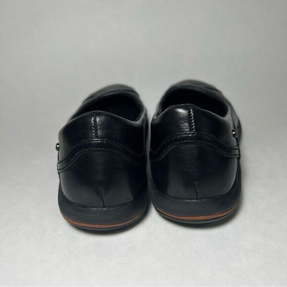 Rockport X Adidas Leather Slip On Women’s 7 Black Round Toe K57214 - Picture 4 of 9